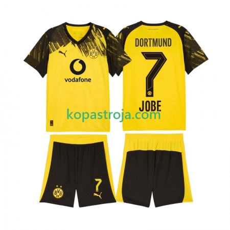 Billiga Fotbollströjor Borussia Dortmund Jobe Bellingham 7 Barn Hemma tröja 2025/26 Kortärmad